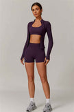 The Nova Luxe Jacket Shorts 2-Piece Set