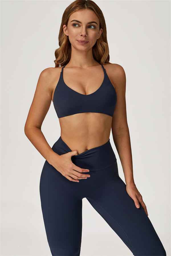 The Lily Sports Bra Flared Leggings 2-Piece Set