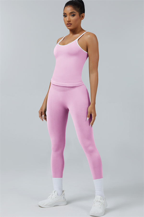 The Elevate Crop Top Leggings 2-Piece Set