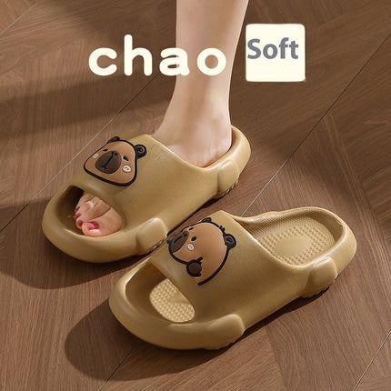 Women's Cartoon Slippers Indoor Non-slip Bathroom Slipper Fashion House Shoes