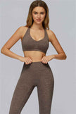 The Radiance Racerback Sports Bra Leggings 2-Piece Set