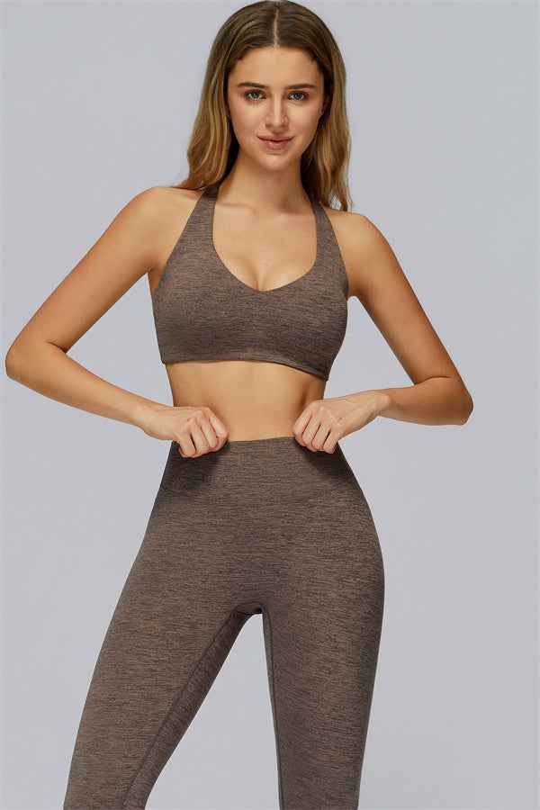 The Radiance Racerback Sports Bra Leggings 2-Piece Set