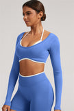 The Elevate New Long Sleeve Crop top