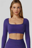 The Reign Long Sleeve Crop Top Leggings 2-Piece Set