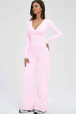 The Twirl Long Sleeve T-shirt New Straight Leg Pants 2-Piece Set