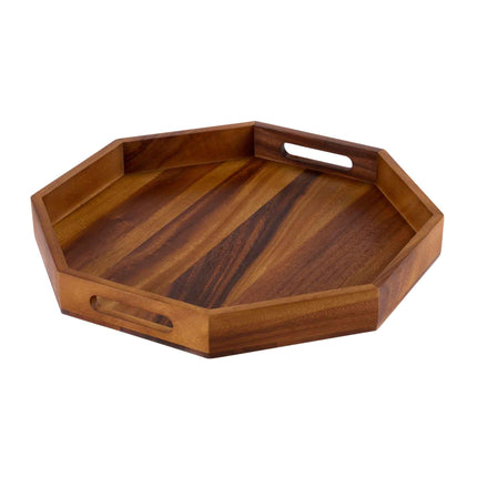 Octagon Serving Trays - Solid Bottom