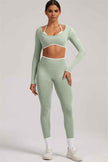 The Elevate New Long Sleeve Crop top
