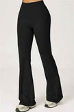 The Axis Crop Top Flared Leggings 2-Piece Set