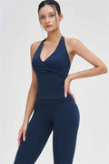 The Stride Crop Top Isabella Leggings 2-Piece Set