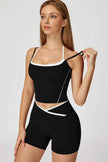 The Radiant Crop Top Shorts 2-Piece Set