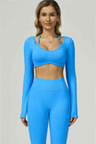The Prime Long Sleeve Crop Top Leggings 2-Piece Set