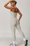 The Surge Halter Crop Top Leggings 2-Piece Set