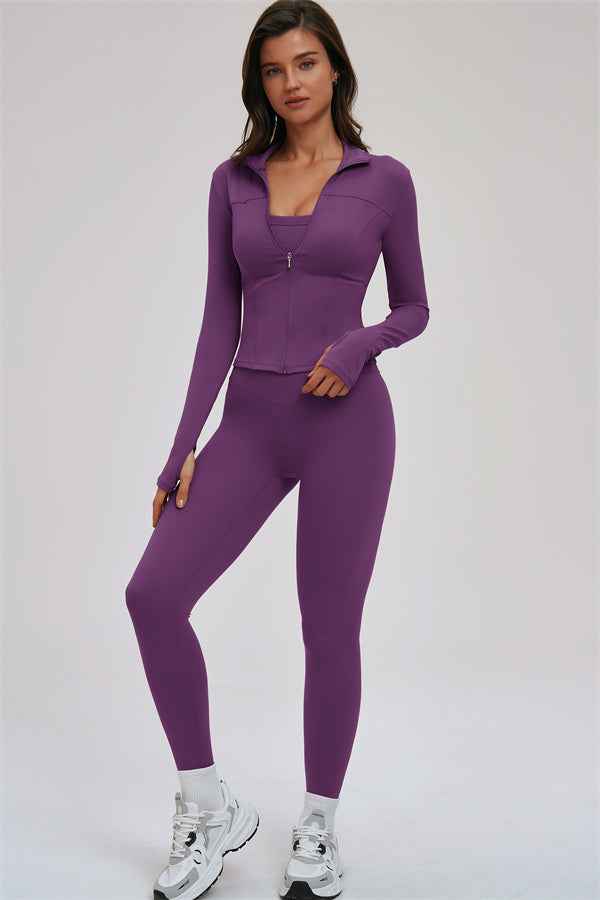 The Kinetic Zip Jacket Leggings 2-Piece Set