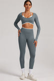 The Elevate Long Sleeve Crop top