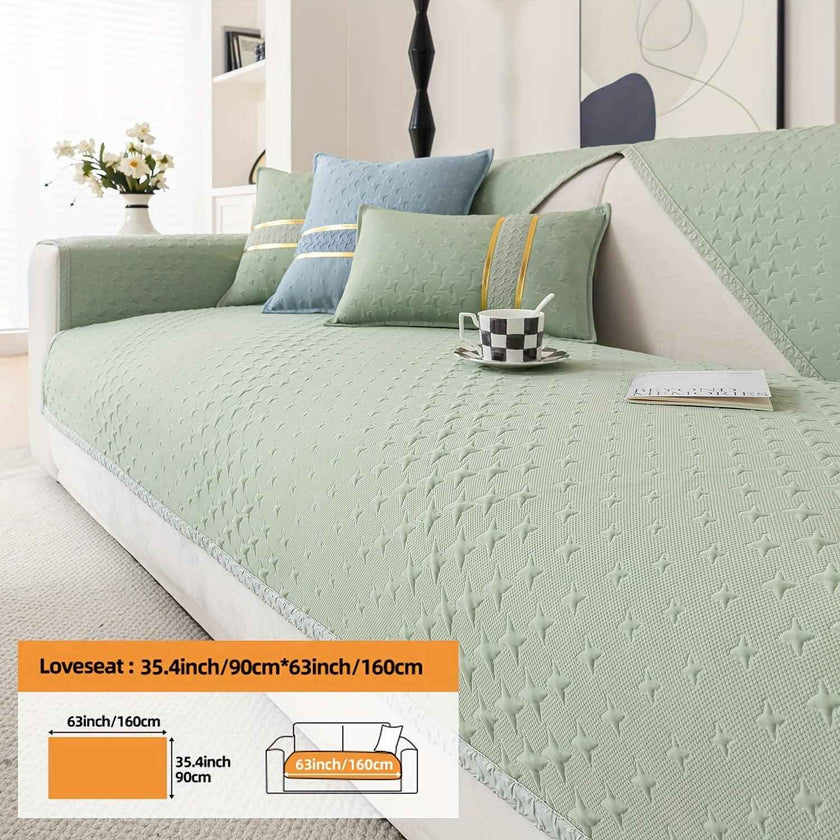 Summer Cooling Silk Non-slip Sofa Cover- Couch Cover for Dogs