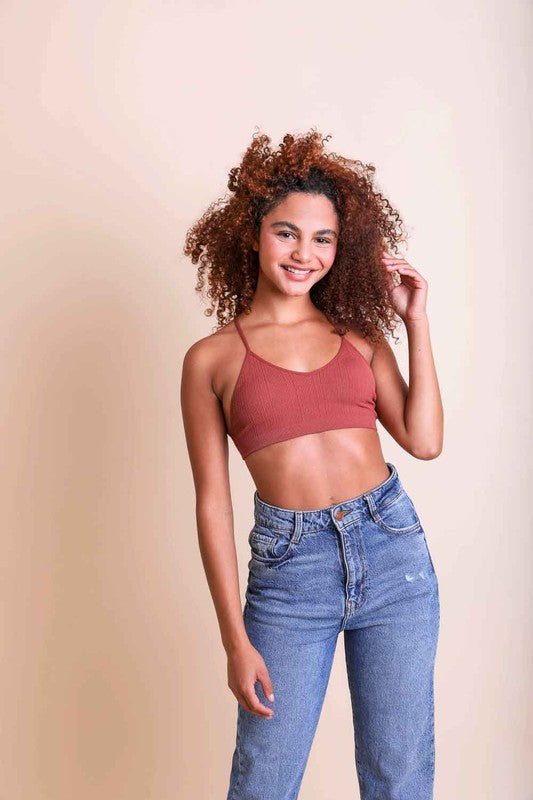 Tattoo Mesh Racerback Bralette - Pikemla