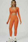 The Prime Long Sleeve Crop Top Leggings 2-Piece Set