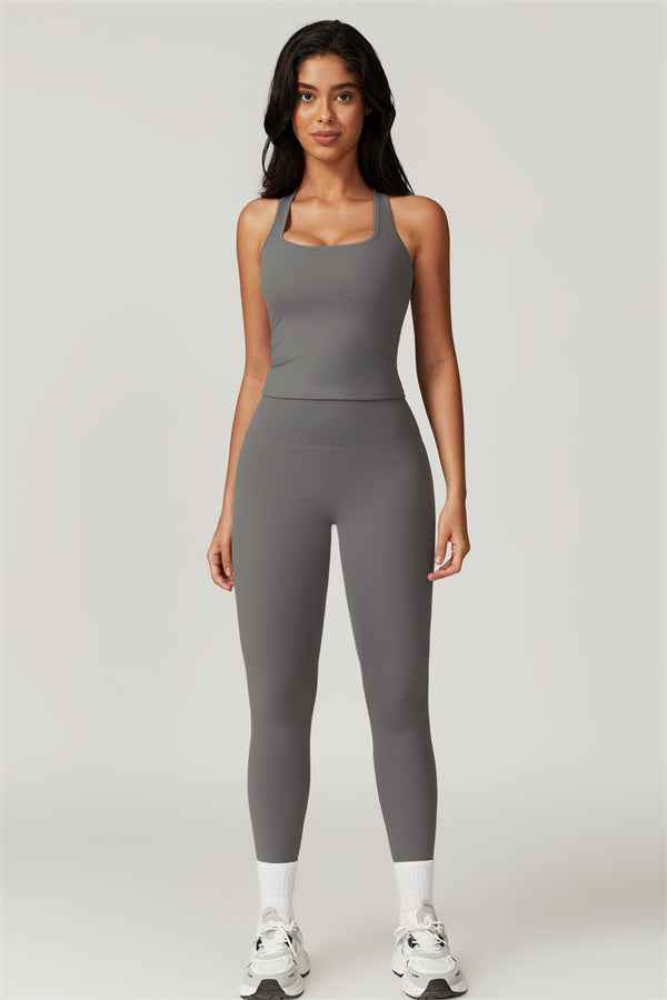 The Dynamic Crop Top Leggings 2-Piece Set