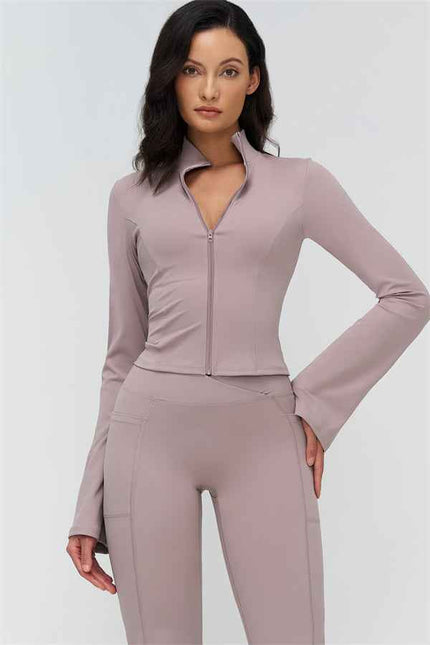 The BoldFit Jacket Flared Leggings 2-Piece Set