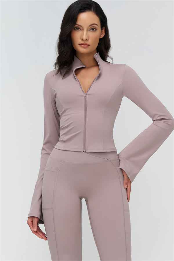 The BoldFit Jacket Flared Leggings 2-Piece Set