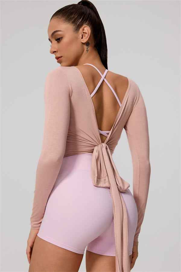 The Lively Long Sleeve Crop Top