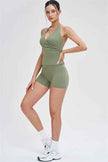 The Stride Crop Top Isabella Shorts 2-Piece Set