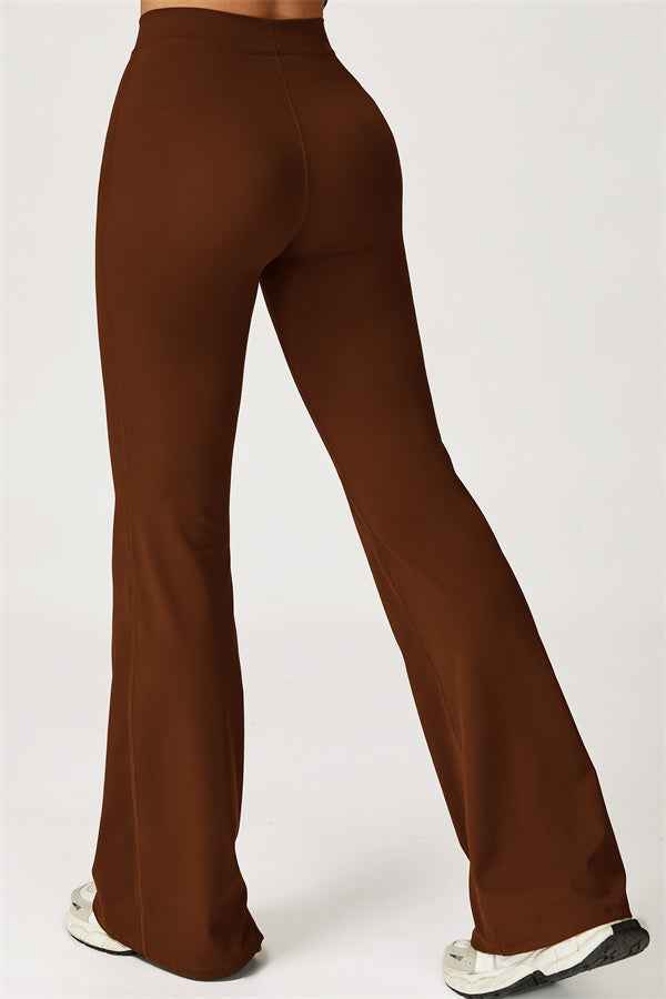 The Axis Crop Top Flared Leggings 2-Piece Set