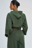 The Svelte UV protection Crop Hoodie Sweatpants 2-Piece Set