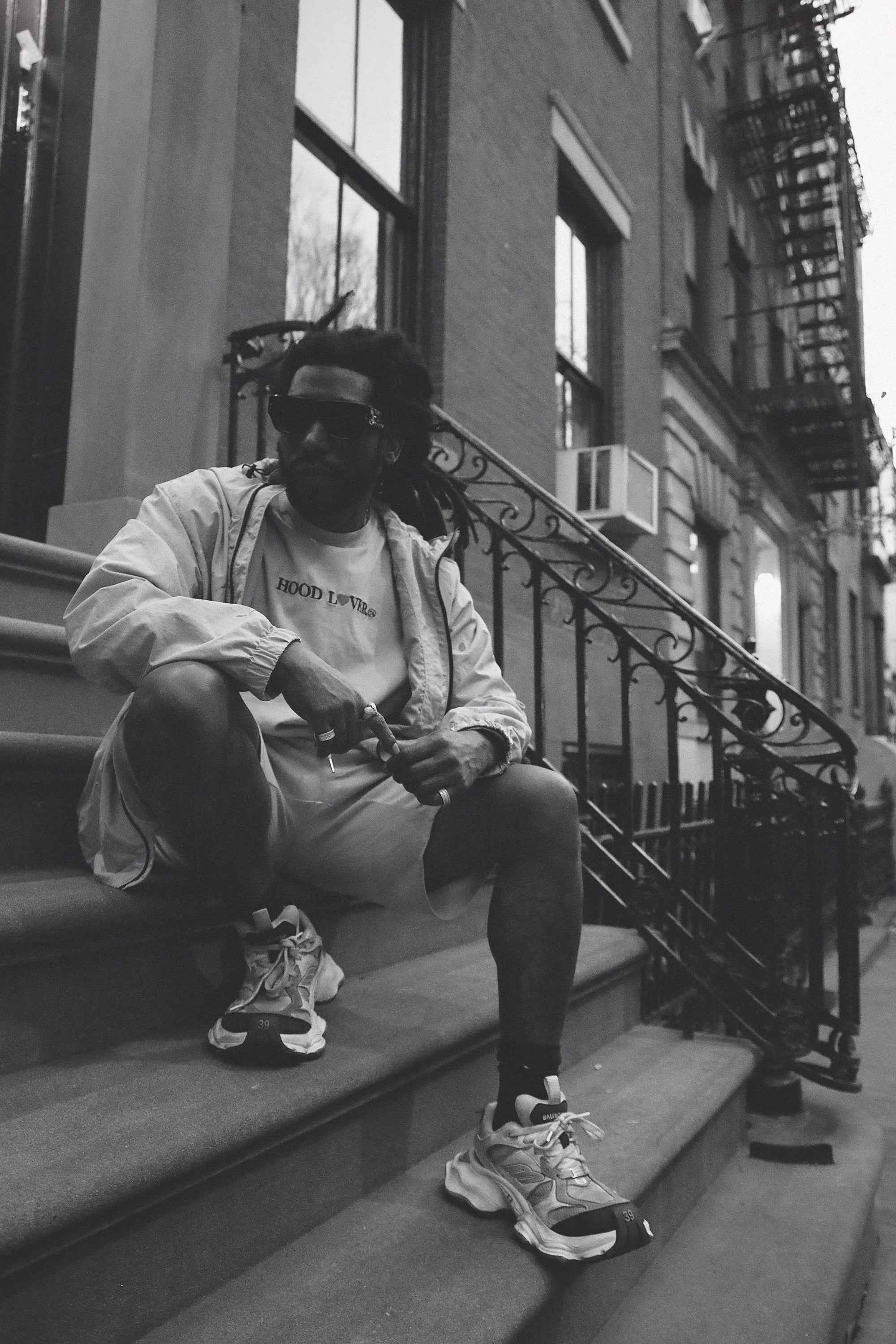 Hood Lover (Vintage Denim - Oversize Shirt)