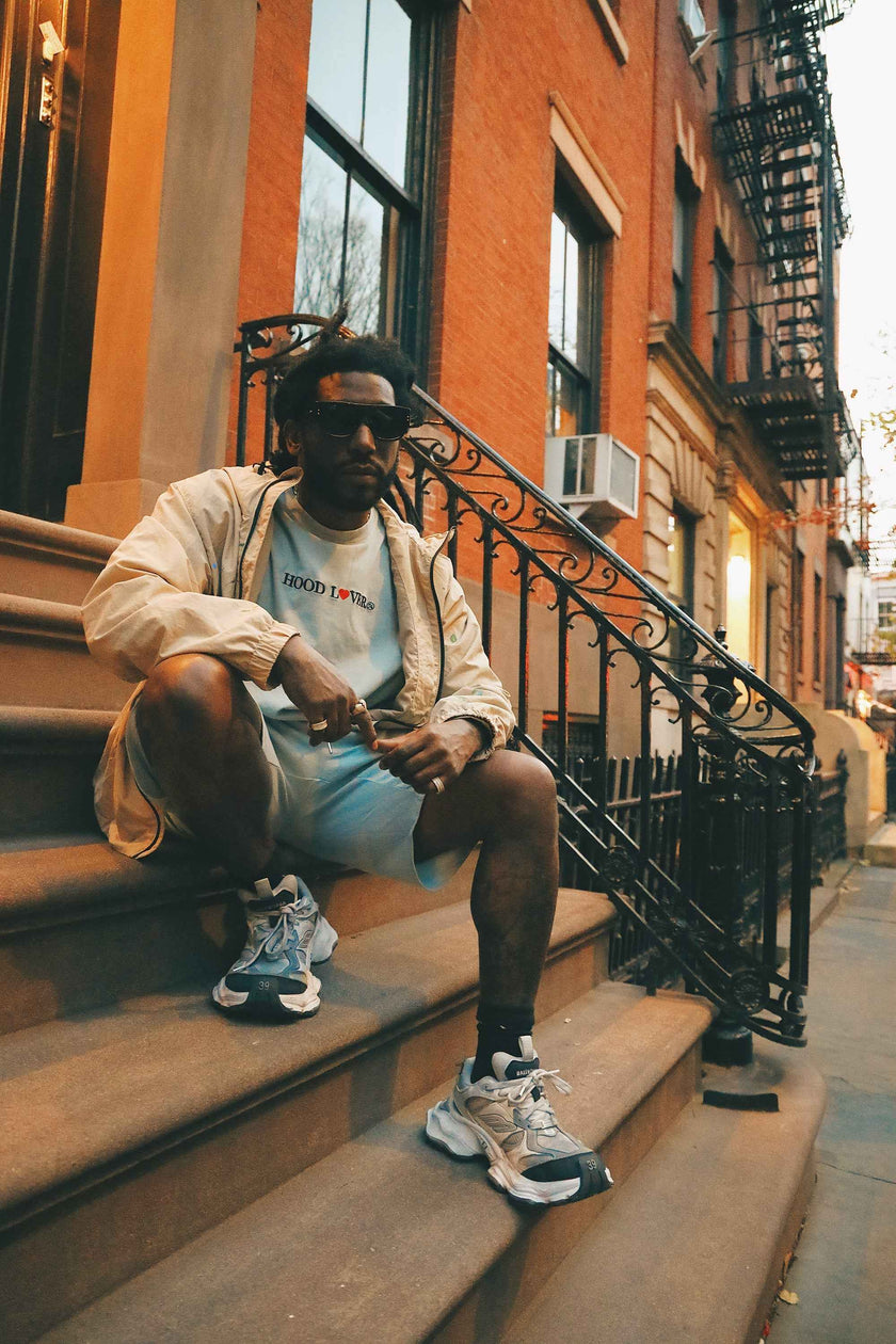 Hood Lover (Vintage Denim - Oversize Shirt)