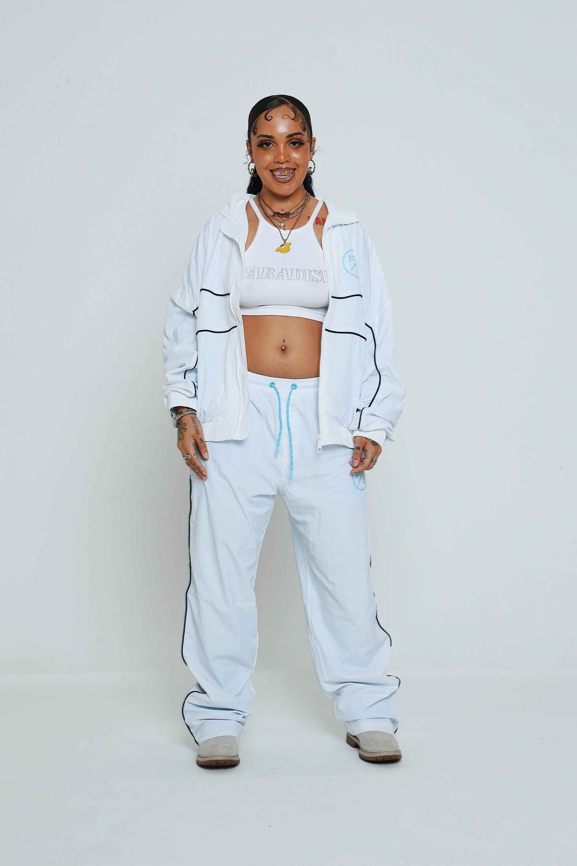 MOTION Nylon Pants (White)