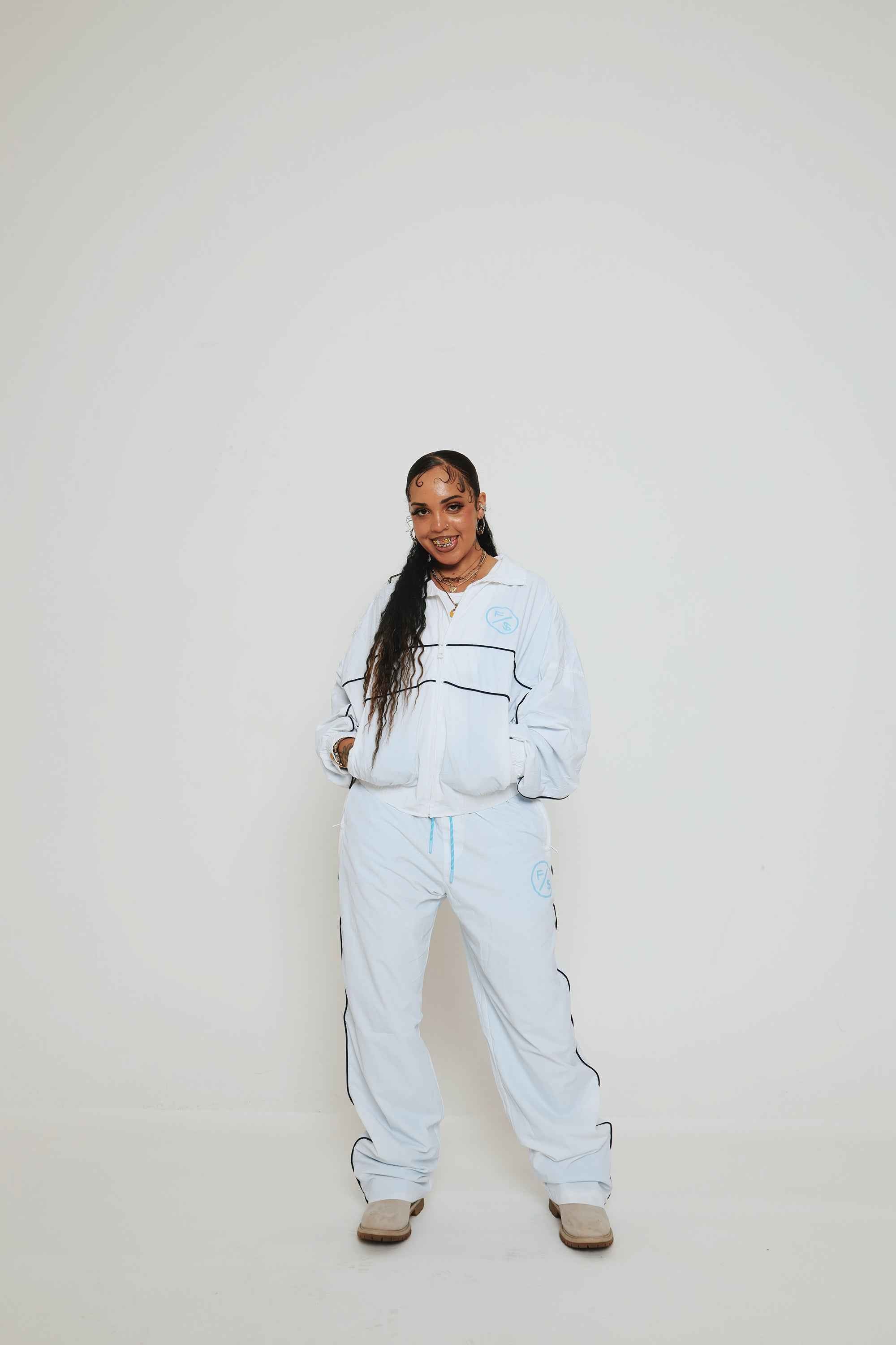 MOTION Nylon Pants (White)