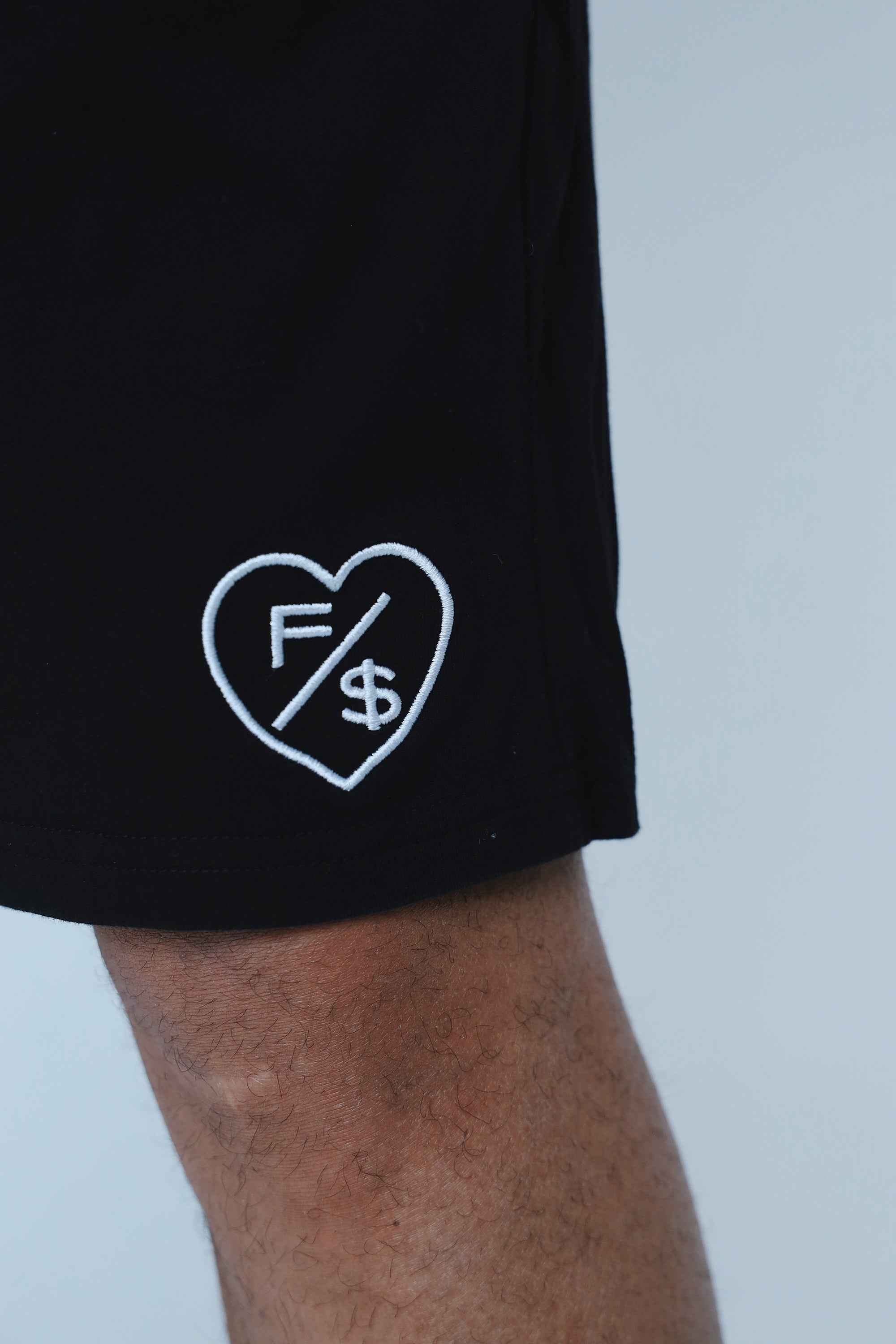 Love Who Loves You (Black - Shorts)