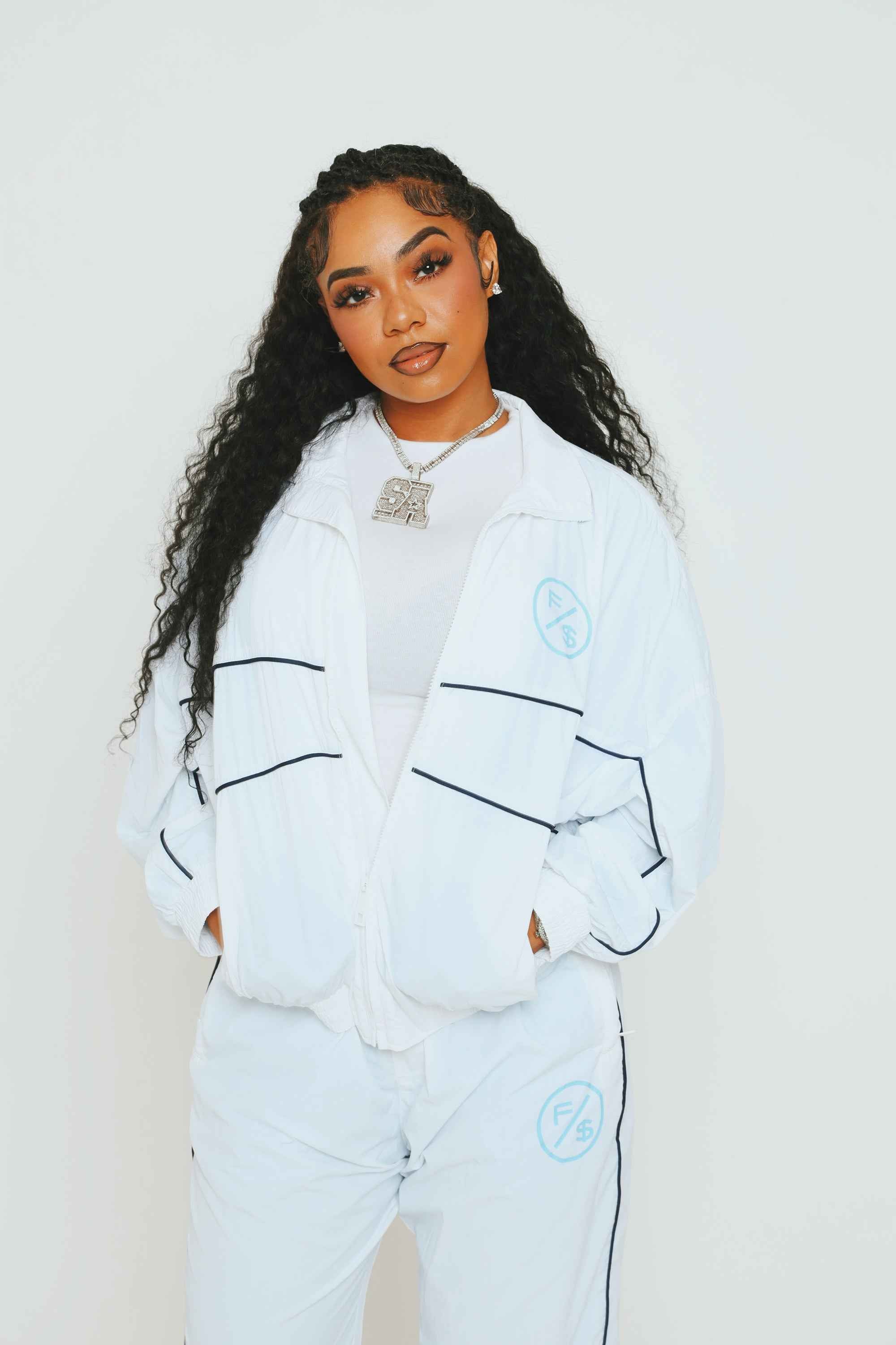 MOTION Nylon Jacket (White)