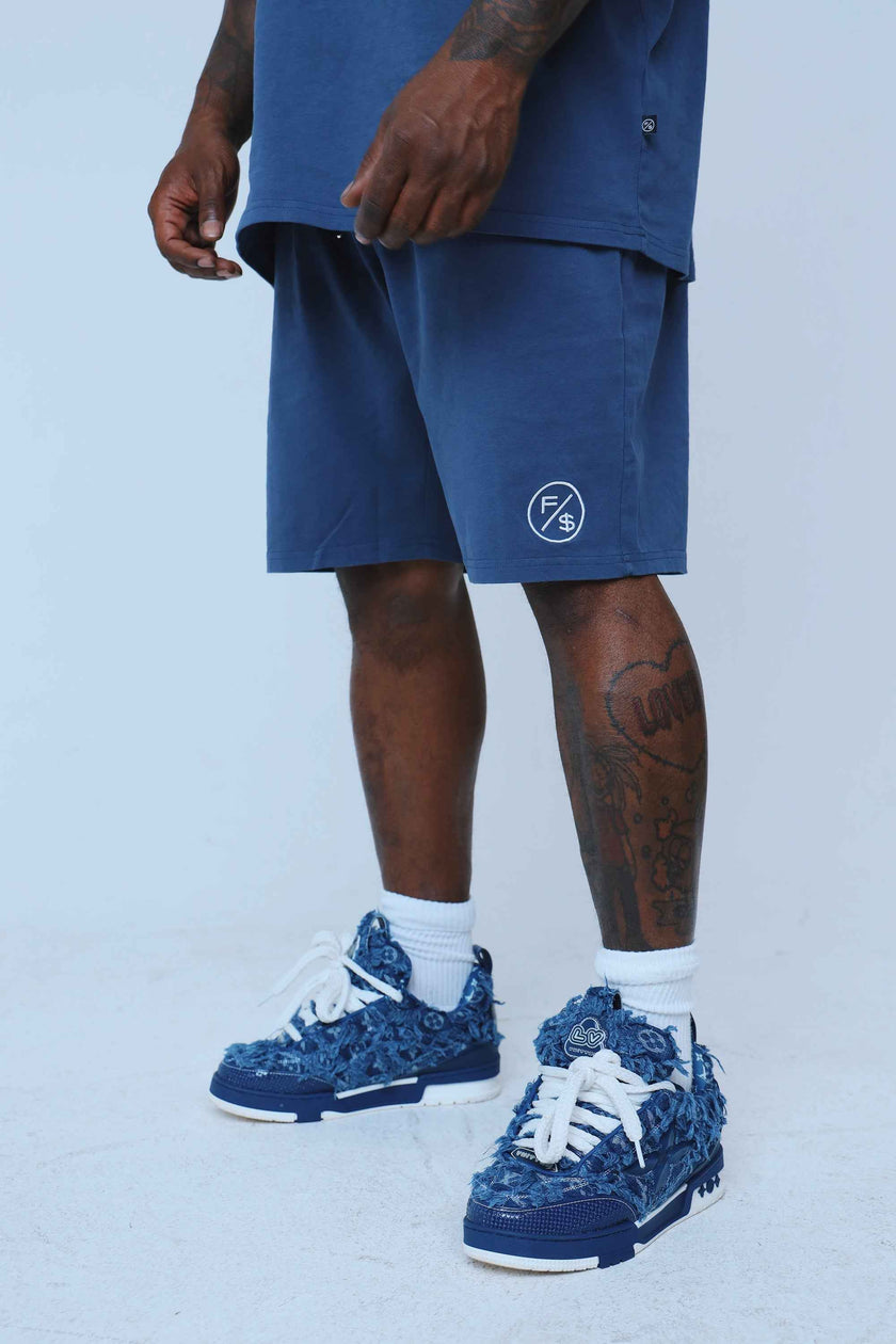 Friends In High Places (Navy - Shorts)