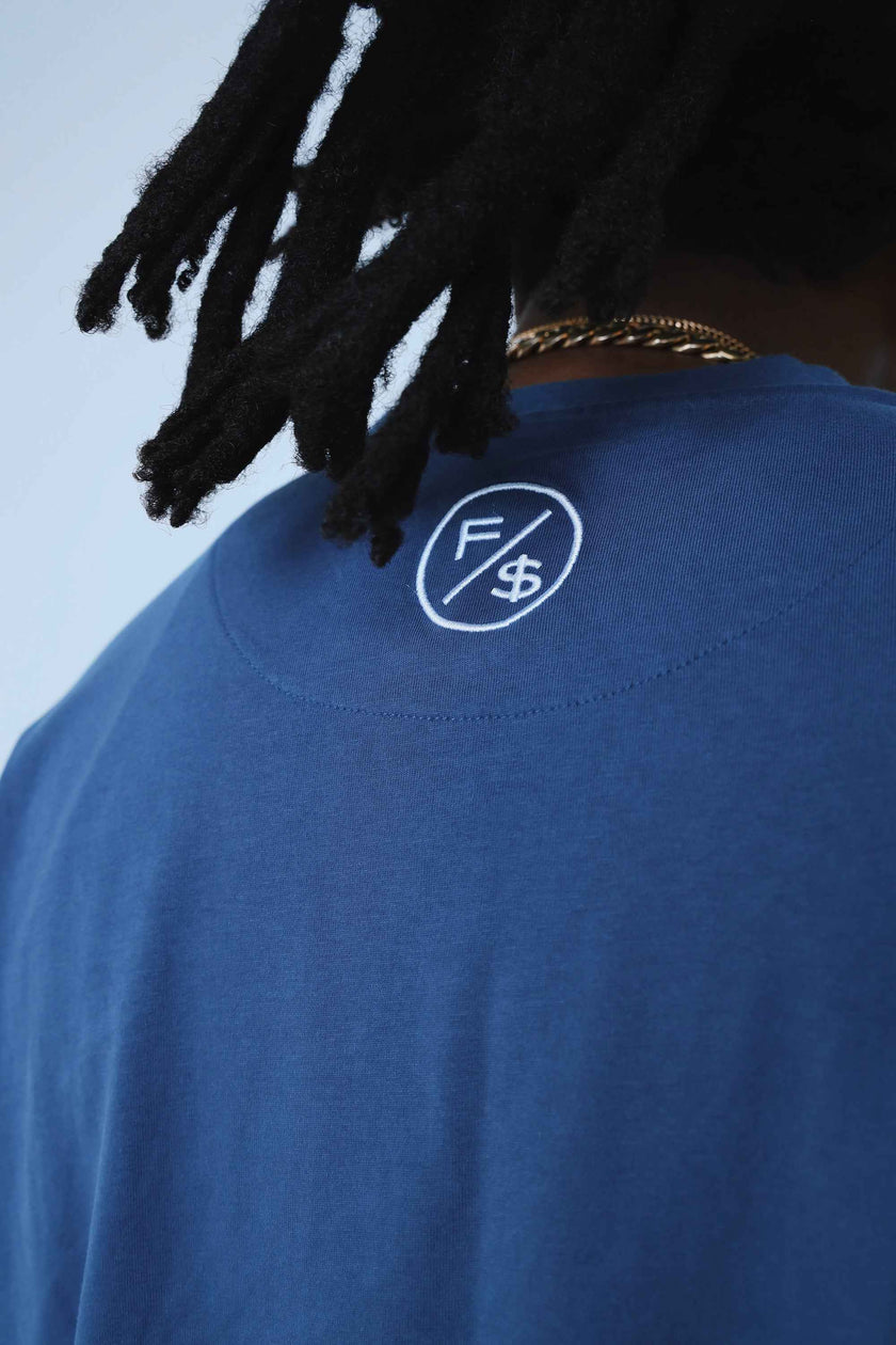 Friends In High Places (Navy - Oversize Shirt)