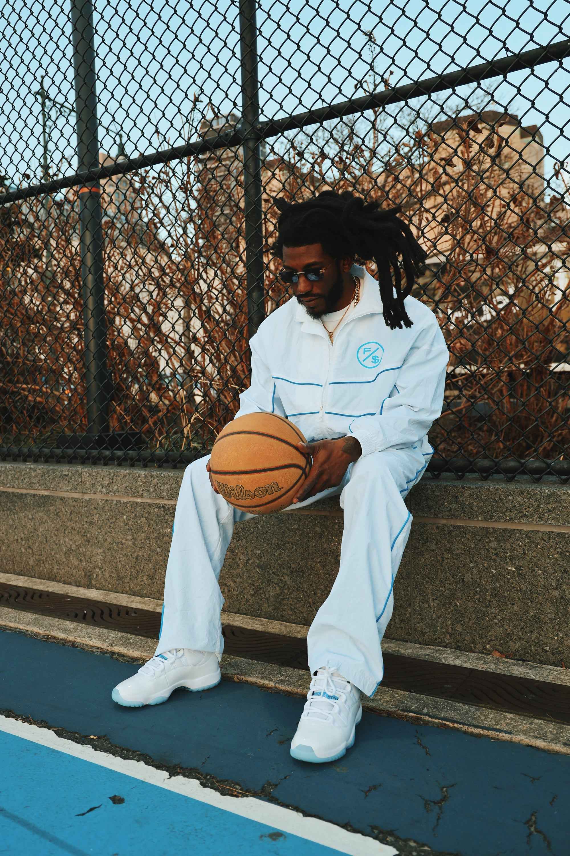 MOTION Nylon Pants (White)