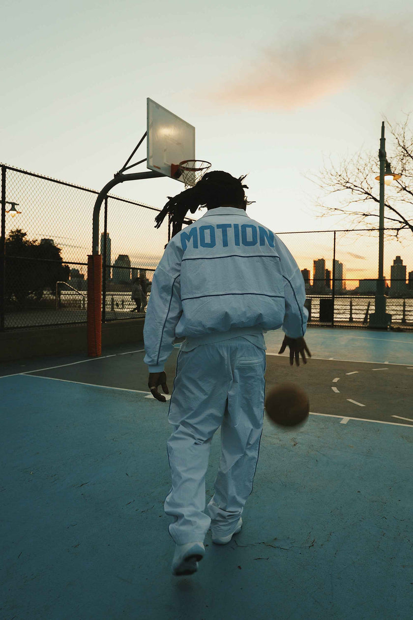 MOTION Nylon Pants (White)