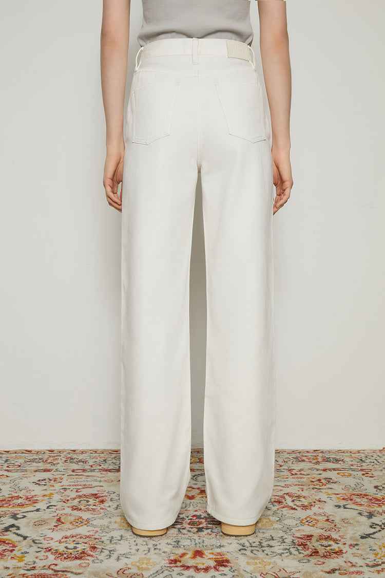 Coney Island Whitefish High Rise Wide Jeans HJ007