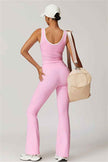 The Stamina Tank Top Flared Leggings 2-Piece Set
