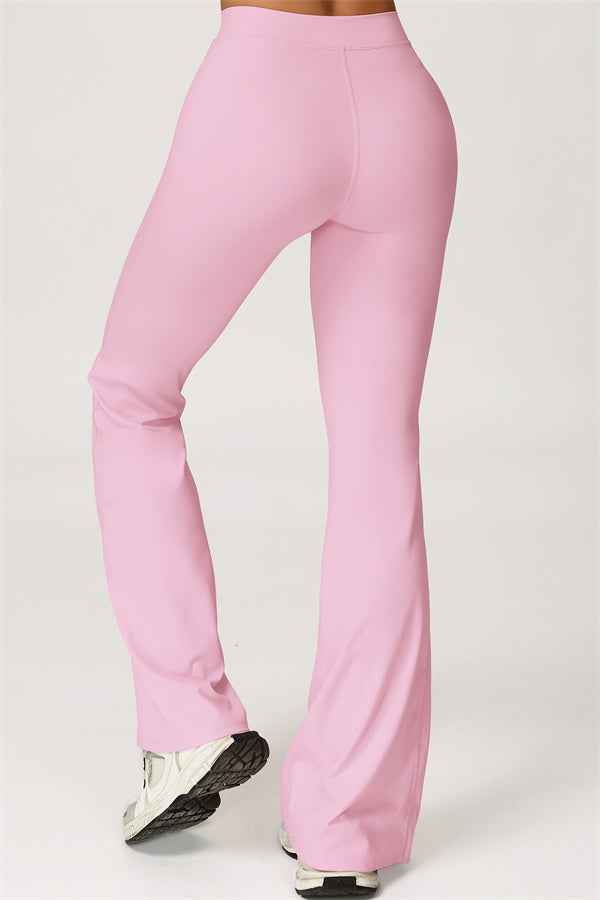 The Axis Crop Top Flared Leggings 2-Piece Set