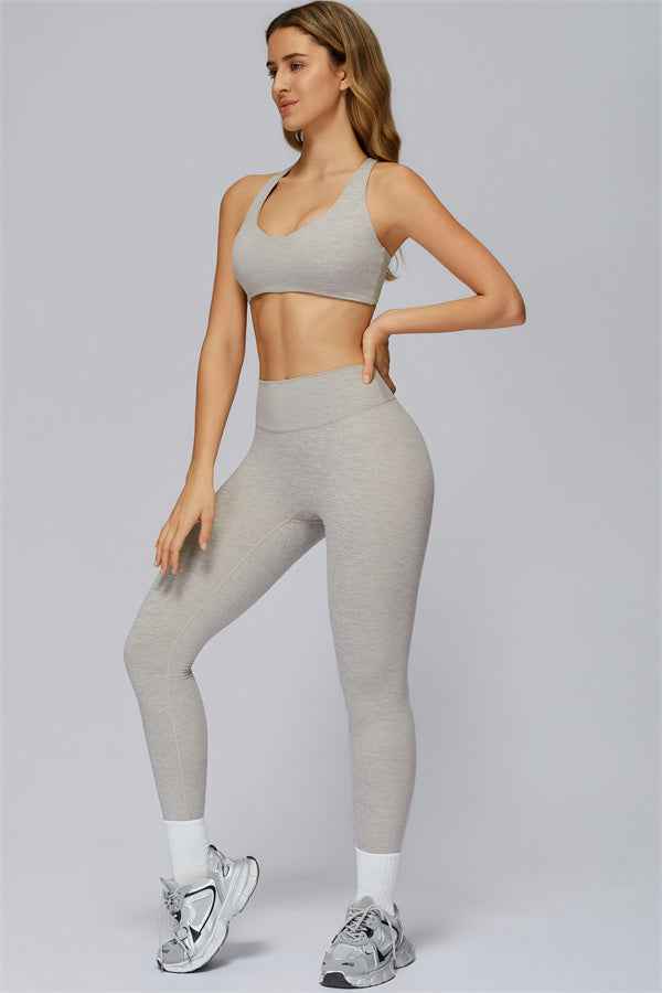 The Radiance Racerback Sports Bra Leggings 2-Piece Set