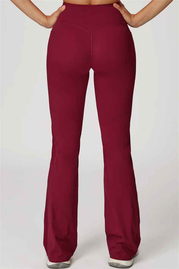 The Propel Crop Top Flared Leggings 2-Piece Set