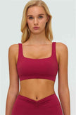 The Lushness V-Back Sports Bra Shorts 2-Piece Set