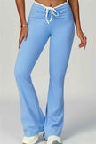 The Skyline Tie Top Flared Leggings 2-Piece Set