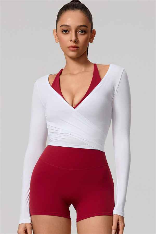 The Lively Long Sleeve Crop Top