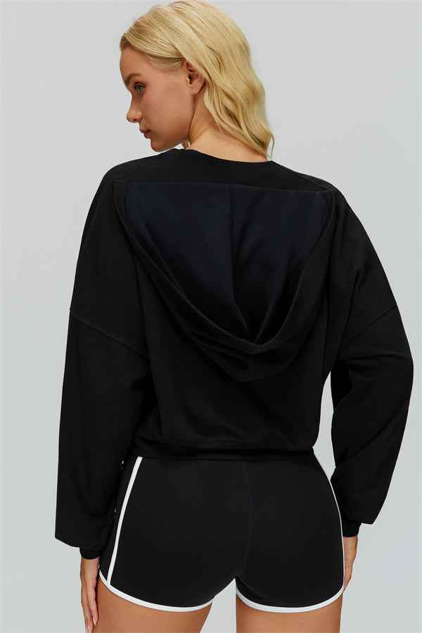 The Whisper V-Neck Hoodie