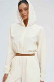 The Svelte UV protection Crop Hoodie