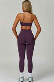 The Bold Halter Sports Bra Leggings 2-Piece Set