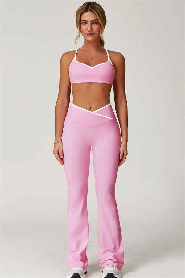 The Boost Sports Bra Flared Leggings 2-Piece Set